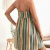 SHEIN Maternity Striped Print Knot Front Cami Dress -Curated Swimwear 1681137181d12abbe2ad562e72bbb785e81ed17659 thumbnail 405x552