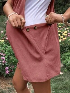 SHEIN Maternity Solid Overall Romper Without Tee -Curated Swimwear 16811378708ae67ca170e5eb223279c1ee2552ec4f thumbnail 405x552