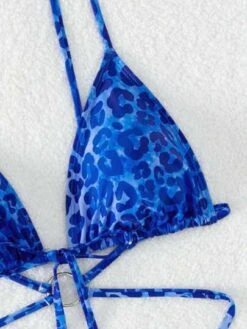 Leopard Print Tie Back Triangle ThongOne Piece Swimsuit -Curated Swimwear 168119584633d9918d82fab8e1a55baabbfc686c98 thumbnail 405x552