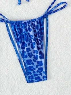 Leopard Print Tie Back Triangle ThongOne Piece Swimsuit -Curated Swimwear 1681195848eddfa27a1c987d99a838be4a9d1cd019 thumbnail 405x552