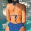 Plain Halter Bikini Swimsuit -Curated Swimwear 1681202123b9efd7597e15f7a9a0154acbb7b2ef7d thumbnail 405x552