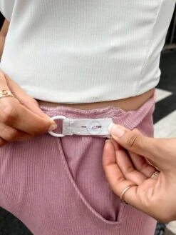 SHEIN Maternity Adjustable Drawstring Waist Solid Skirt -Curated Swimwear 1681354620980c9907c9367f77e094e85424188db9 thumbnail 405x552