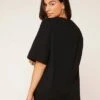 SHEIN BASICS Maternity 100% Cotton Solid Drop Shoulder Tee -Curated Swimwear 16813700210d6ca07171ab12d3aa2e4ea74352be53 thumbnail 405x552