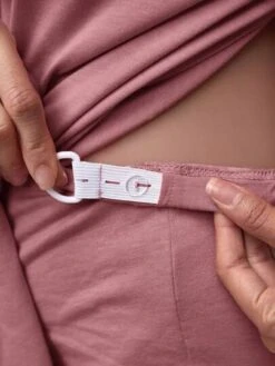 SHEIN Maternity Solid Split Hem Tee & Biker Shorts -Curated Swimwear 16816137028f8098578571e9f93bf92309b2522573 thumbnail 405x552