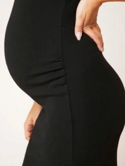 SHEIN BASICS Maternity Solid Cami Bodycon Dress -Curated Swimwear 1681700880d9efbf869067ca33afbc43e902b97c47 thumbnail 405x552