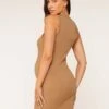 SHEIN BASICS Maternity Solid Bodycon Dress -Curated Swimwear 16817009396382299329347095d1b0dc62fab224e2 thumbnail 405x552