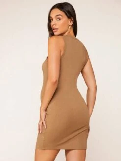 SHEIN BASICS Maternity Solid Bodycon Dress -Curated Swimwear 1681700947c68a7d6bcce5ff5c8f73735ed9e09393 thumbnail 405x552