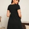 SHEIN Maternity Solid Nursing Detail Dress -Curated Swimwear 1681730886bc5f7690e2538a1448dbd0ee63522364 thumbnail 405x552
