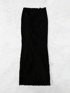 Lettuce Trim Ruched Front Split Thigh Cover Up Skirt -Curated Swimwear 1681978980ff62e7256cbfc4e4f21611a7a524a808 thumbnail 405x552