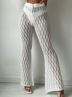 Hollow Out Cover Up Pants -Curated Swimwear 1682991959bb5468178f139f037e6e71cfe1b1827e thumbnail 405x552