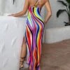 SHEIN VCAY Allover Print Cut Out Split Thigh Backless Bodycon Dress -Curated Swimwear 1682993707a2d9c518efe14a4d9ea6ac0611293c8b thumbnail 405x552