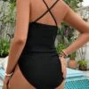 SHEIN Maternity Drawstring Side One Piece Swimsuit -Curated Swimwear 1683273490f84db73f33406ea5f4d47d577574cb54 thumbnail 405x552