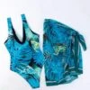 Tropical Print One Piece Swimsuit With Cover Up -Curated Swimwear 1683612438e95c05e125c9fb0fb685d6fe948c7f8f thumbnail 405x552