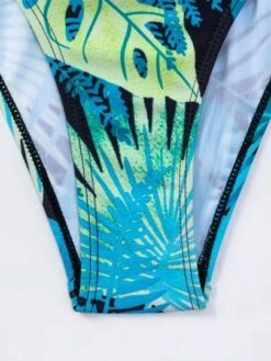 Tropical Print One Piece Swimsuit With Cover Up -Curated Swimwear 1683612443f2557a8d9232d8e8622f32bc04e2c7aa thumbnail 405x552