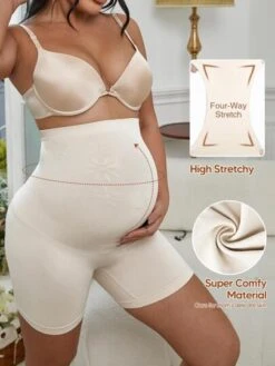 Maternity High Waist Biker Shorts -Curated Swimwear 1683706652d517281169e1a6733c85c5ebe878d5c6 thumbnail 405x552