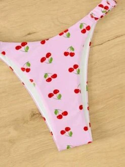 Cherry Print High Cut Bikini Swimsuit -Curated Swimwear 1683881606ad949c907e68c2153267ad403d95a5ac thumbnail 405x552