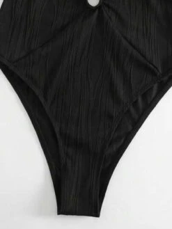 SHEIN Plunging Neck Tie Back One Piece Swimsuit -Curated Swimwear 16841135395e134d1dfbeddf5f991692385b1f712d thumbnail 405x552