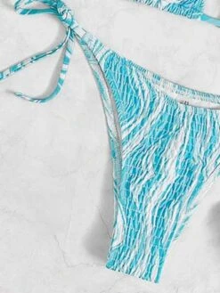 Allover Print Halter Triangle Bikini Swimsuit -Curated Swimwear 16842092297c9486333d8ba77733388dc1cf456c49 thumbnail 405x552