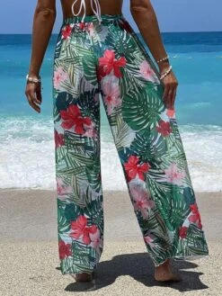 Tropical Print Cover Up Pants -Curated Swimwear 1684395014464e27bf85aceae743664d7a49475f0a thumbnail 405x552
