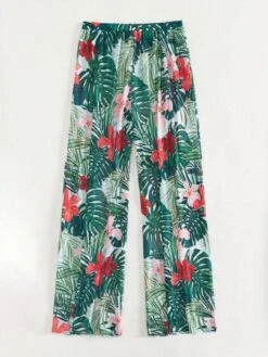 Tropical Print Cover Up Pants -Curated Swimwear 1684395023f0f9e4e66e5b61da82566845c98d8824 thumbnail 405x552