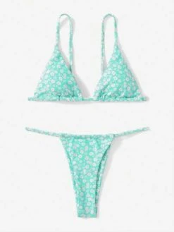 Ditsy Floral Triangle Thong Bikini Swimsuit -Curated Swimwear 1684719864cb64175b0b674ac162d8d8334f655c1f thumbnail 405x552