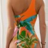 Tropical Print Ring Linked One Shoulder One Piece Swimsuit -Curated Swimwear 168475036616e5b41132dbf6ce7e73db008ff177d7 thumbnail 405x552