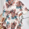 SHEIN VCAY Tropical Print Contrast Lace Tie Waist Kimono -Curated Swimwear 1684842198a208b7a363d26a0f5ffa5432e1812ae2 thumbnail 405x552