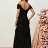 Cold Shoulder Split Thigh Sequin Party Dress -Curated Swimwear 16854451785f5896ed0ba7e58abcf0a4c15aeb5826 thumbnail 405x552