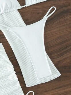 Halter Triangle Bikini Swimsuit With Cover Up -Curated Swimwear 1685929763d2bf6a570dfbbaa67552826110c567c4 thumbnail 405x552