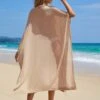 SHEIN Solid Split Thigh Cover Up Dress -Curated Swimwear 1685934692d4b77aa14d10f448779c16f16fea984b thumbnail 405x552
