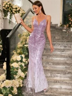 Contrast Sequin Mesh Insert Cami Dress -Curated Swimwear 1685968745181fa475aecf68524d64baff294da216 thumbnail 405x552