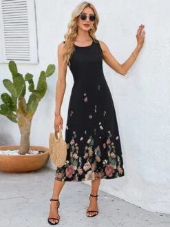 Floral Print Tank Dress -Curated Swimwear 1686079412e100c28b83ae4adb303f75c184b84dbe thumbnail 405x552