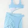 BOUDOIRCORE Cut Out Ring Linked One Piece Swimsuit With Beach Skirt -Curated Swimwear 16861884572771acc0f5ad9a223bb652a34baa4dd8 thumbnail 405x552