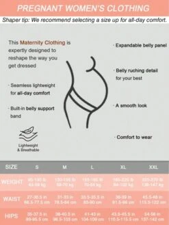 Maternity Solid High Waist Biker Shorts -Curated Swimwear 1686301272a7a8d126c50523810b8e7d17ba7a66d3 thumbnail 405x552