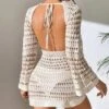 Open Knit Cover Up Dress Without Bikini -Curated Swimwear 16863034770c9fa6cbd6a16bf6019567c62ed0667c thumbnail 405x552