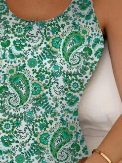 Paisley Print One Piece Swimsuit -Curated Swimwear 168654212733d7d83facfe344ed16438aecda9bfbc thumbnail 405x552
