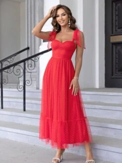 Joyfunear Tie Shoulder Ruffle Hem Mesh Overlay Dress -Curated Swimwear 1686564659e34b5406e8ba63b2e8a41b3fdcde27bc thumbnail 405x552