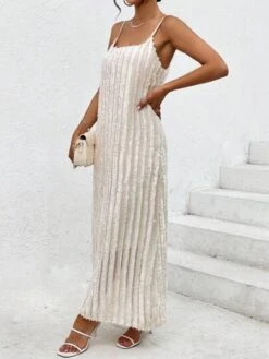 SHEIN Essnce Solid Cami Dress -Curated Swimwear 1686708283a43856cad7021734f039bdb7729fab2e thumbnail 405x552