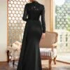 Missord Mock Neck Sequin Decor Floor Length Formal Dress -Curated Swimwear 1686727167f0b8c866ebc7686a454ac080bb25cd22 thumbnail 405x552