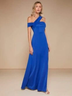 SHEIN Belle Asymmetrical Neck Split Thigh Dress -Curated Swimwear 1686727551dcc2f9554c172dc6dc81f2f348f98fea thumbnail 405x552