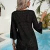 Hollow Out Tie Front Kimono -Curated Swimwear 168673261183738bdfdafbd6cc9d04e556a44b01a9 thumbnail 405x552