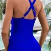 SHEIN DD+ Twist Front Bikini Swimsuit