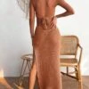 SHEIN VCAY Hollow Out Split Thigh Halter Cover Up Dress -Curated Swimwear 1686820766bca29f7ab13f6cc4b24c705497f1013c thumbnail 405x552