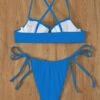Plain Tie Front Underwire Bikini Swimsuit -Curated Swimwear 16872248840d3d69fbbf12e26c1dacec7a08177942 thumbnail 405x552