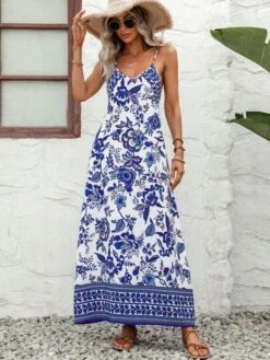 SHEIN VCAY Floral Print Cami Dress -Curated Swimwear 16872439266502809c8332a826e93ba77a9c0d6568 thumbnail 405x552