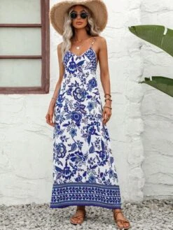 SHEIN VCAY Floral Print Cami Dress -Curated Swimwear 168724392832b6ef75fe7135ae8906d3d1a7b5233e thumbnail 405x552