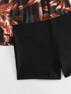 Tropical Print Tie Front Bikini Swimsuit -Curated Swimwear 16877416437abaec966954085ea36a23f43cca0411 thumbnail 405x552