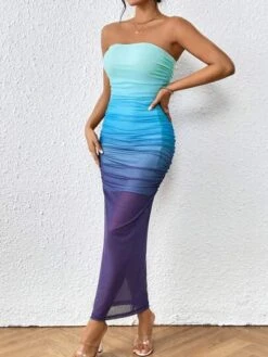 SHEIN Privé Ombre Print Tube Bodycon Dress -Curated Swimwear 168775643739011909c523b0cecc9b1e335ace3fc7 thumbnail 405x552