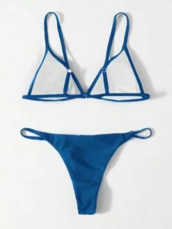 Triangle Thong Bikini Swimsuit