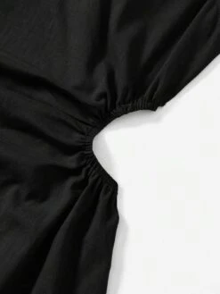 SHEIN EZwear Cut Out Waist Ruched Side Dress -Curated Swimwear 16878450652cc7c8d4b581cc1f9b07d61223ba5d07 thumbnail 405x552